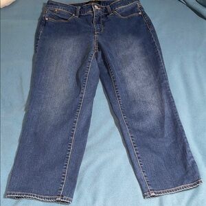 Talbot’s size 4 flawless five-pocket crop curvy jeans